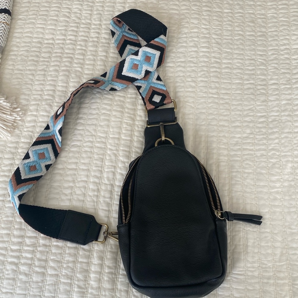 Anthropologie Liberty sling bag